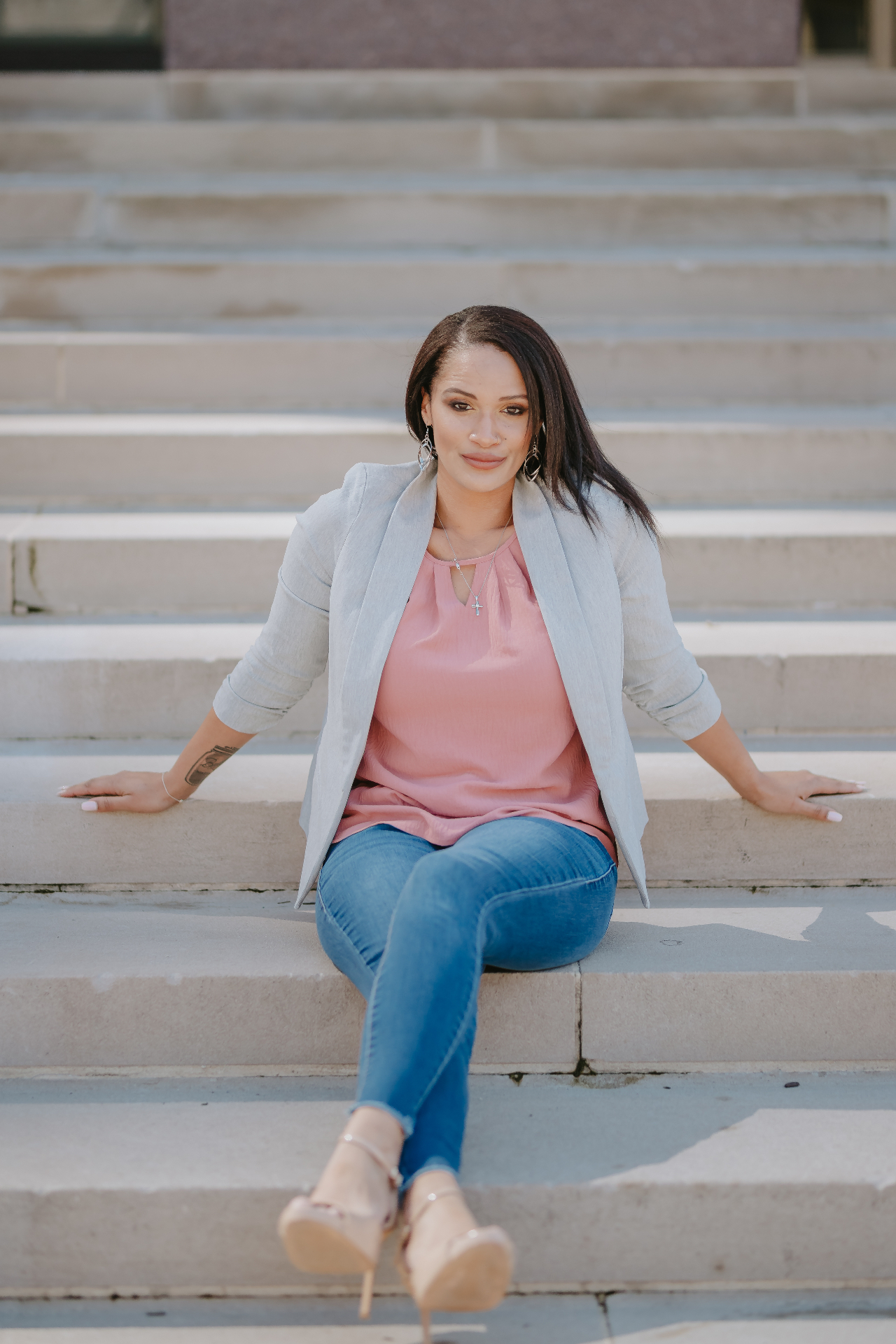 Angela Williamson, founder of Angelic Hardscapes & Pools